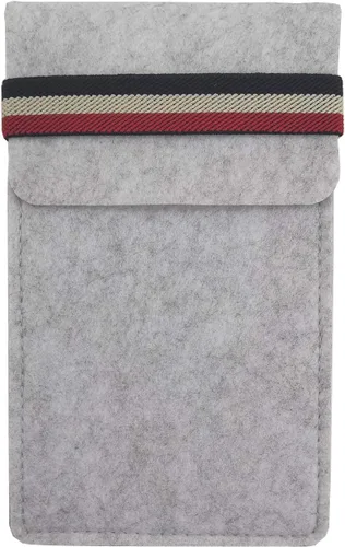 Vista 8 de Bolsa de almacenamiento de fieltro para teléfono celular, cartera protectora de fieltro para tarjetas de teléfono celular, bolígrafos para efectivo