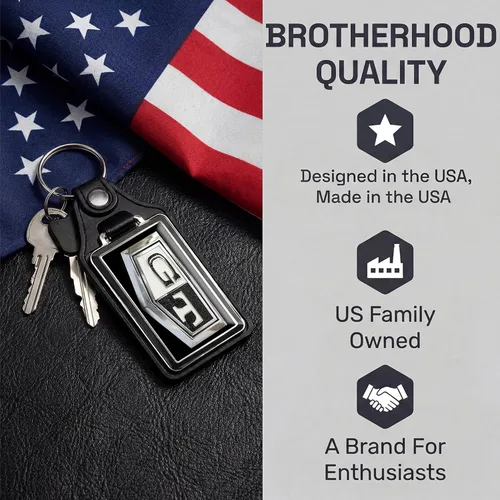 Vista 7 de Brotherhood Car Key Chain for Skyline - Classic Models Keychain