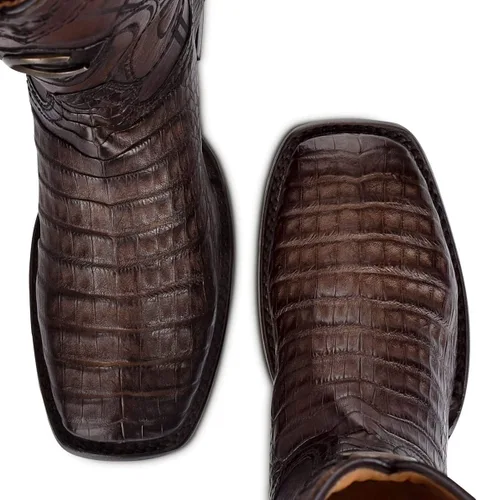 Vista 4 de Cuadra Cocodrilo Rodeo Botas Occidentales