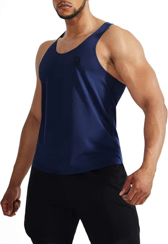 Vista 5 de NELEUS - Camiseta sin mangas para correr para hombre, para gimnasio, atlética