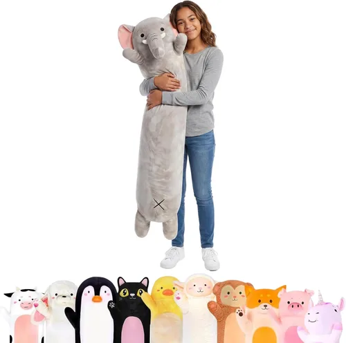 Vista 37 de Cuddle Paws Almohada corporal de felpa de oso para niños, juguete