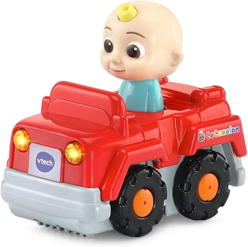 Vista 3 de VTech CoCoMelon Go! Go! Smart Wheels Set de Pista de Árbol Casa