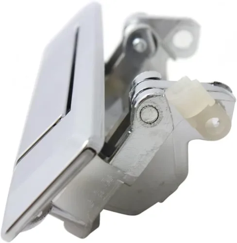 Vista 8 de KarParts360 Para Toyota Pickup 1984 85 86 87 1988 Manija de puerta exterior delantera, lado del conductor cromada con orificio para llave Trim