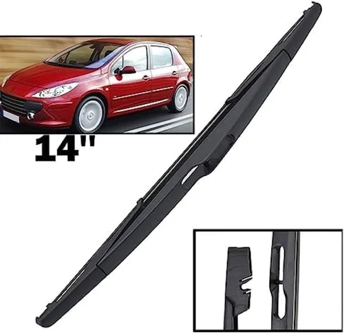 Vista 3 de Limpiaparabrisas trasero de automóvil, para Mazda2 para Mazda 2 Demio DY DE 2003-2023, limpiaparabrisas trasero de automóvil