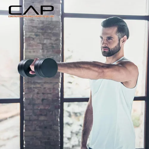 Vista 7 de CAP Barbell - Mancuerna ajustable de 15 lb Peso compacto de hierro fundido Múltiples opciones