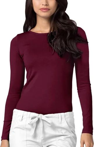Vista 33 de Adar Underscrubs para Mujeres - Camiseta Underscrub de Manga Larga Comfort Aguamarina (Aquamarine)