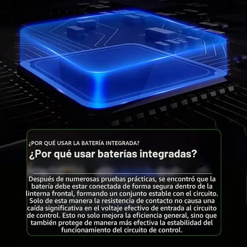 Vista 8 de Faro LED diseño separado faro al aire libre impermeable recargable largo alcance faro adecuado para acampar senderismo caza