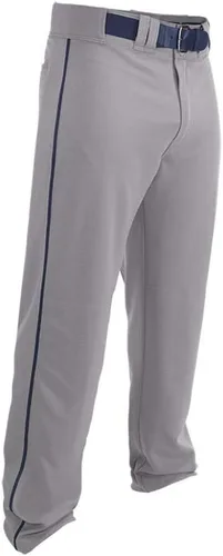 Vista 7 de EASTON RIVAL 2 Pantalón de béisbol y sóftbol con canaletas Adulto Piped Blanco/Negro