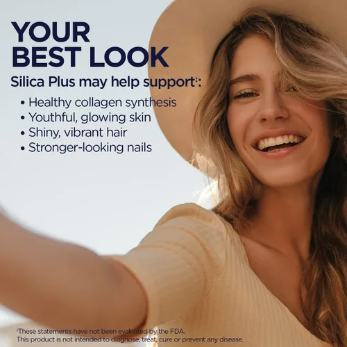 Vista 5 de KAL Silica Plus, Gel de Sílice con Extracto de Cola de Caballo, Apoyo para Cabello, Piel y Uñas Saludables, Máxima Absorción, Cabello Vibrante, Piel
