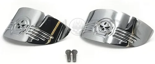 Vista 7 de HONGK - Viseras de señal de giro compatibles con Harley 86-92 FXRT/86-90 FLST/88-17 FLSTC/94-17 FLHR [B07MF8W714]