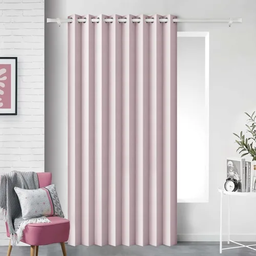 Vista 43 de Cortinas plisadas completamente opacas con cierre magnético, 72 pulgadas de largo, para interiores y exteriores, 1 panel, 45 pulgadas de ancho x 72
