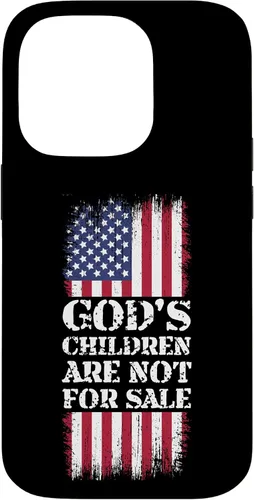 Vista 17 de God's Children are Not for Sale Funny Quote God's Children Case for iPhone 17