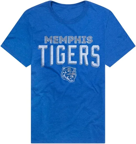Vista 30 de Campus Lab Official NCAA Classic Distressed Logo Collegiate Classic Ring-Spun T-Shirt Unisex for Men & Women