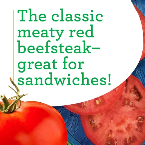 Vista 4 de Bonnie Plants Tomate rojo beefsteak 19.3 oz. paquete de 4