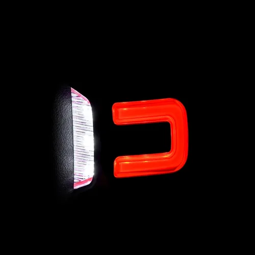 Vista 7 de AJP Distributors Tubo blanco y rojo SMD LED para parachoques trasero, luces de matrícula, compatible con par/reemplazo para Xterra Frontier D22 1994