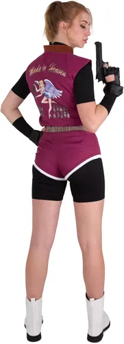 Vista 3 de Cosplay.fm Traje de cosplay para mujer, chaleco corto