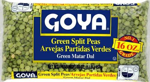 Vista 3 de Goya Foods - Guisantes verdes divididos, secos, 16 onzas (paquete de 24)