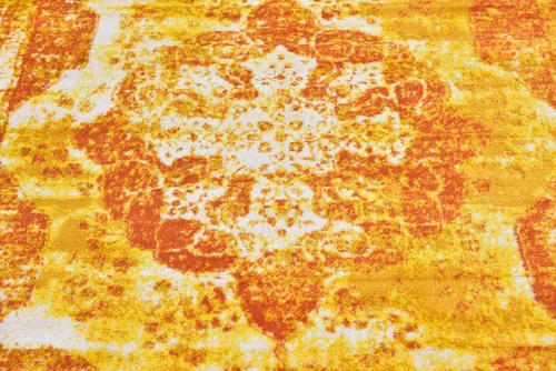 Vista 486 de Unique Loom Sofia Collection - Alfombra de área - Salle Garnier (3' 3" x 5' 3" Rectángulo, Turquesa/Azul)