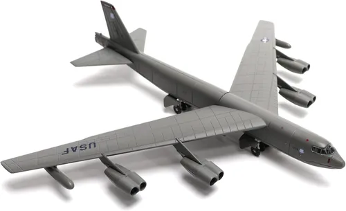 Vista 7 de NUOTIE 1/200 Escala B-52 (Stratofortress) Bombardero estratégico subsónico a chorro de largo alcance fundido a presión modelo de avión militar