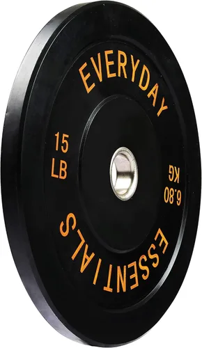 Vista 3 de Fitvids Placas de Tope Olímpicas de 2 Pulgadas, Placas de Peso Perfectas para Levantamiento de Pesas y Entrenamiento de Fuerza, Múltiples Pesos