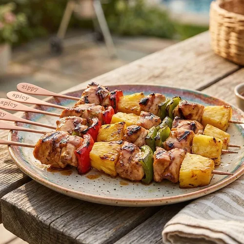 Vista 5 de Tastefully Simple Bloody Mary - Brochetas de cóctel para bebidas, 10 pulgadas, juego de 4