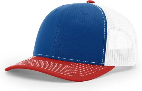 Vista 127 de Richardson 112 Gorra de Camionero - Gorra Snapback Ajustable Premium - Gorras Richardson en Blanco de Seis Paneles Estructurados Árbol real Max 7