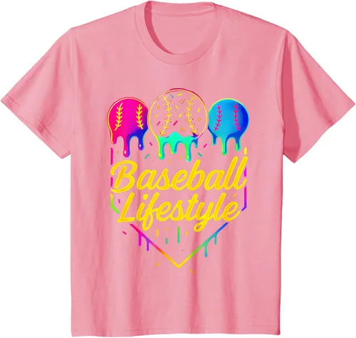 Vista 61 de Baseball Life Style 101 - Camiseta de béisbol para jóvenes