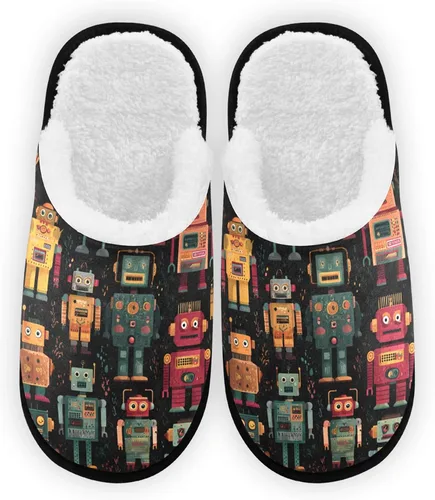 Vista 18 de Pantuflas suaves antideslizantes para interiores, zapatos para el hogar, para dormitorio, hotel, viajes, spa Multi 11