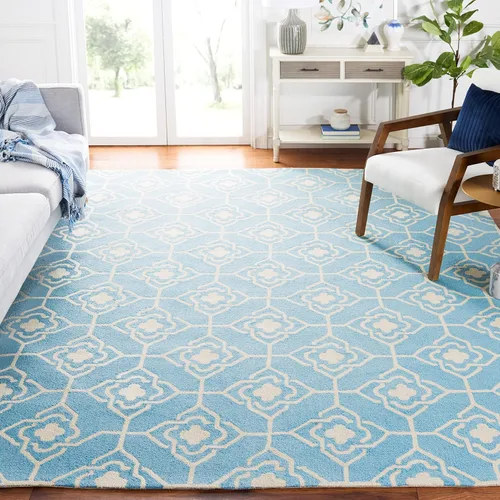 Vista 10 de SAFAVIEH Four Seasons Collection FRS233F FRS233F - Alfombra de pasillo floral con gancho a mano, 2 pies 3 pulgadas x 8 pies, color gris y dorado