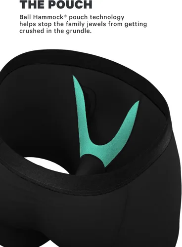 Vista 2 de Shinesty Ball Hammock calzoncillos tipo bóxer con suspensor para hombre, ropa interior de micromodal con bragueta