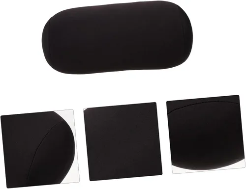 Vista 8 de Ciieeo Almohada cilíndrica para el cuello y la cintura, suministro de sueño, cojín para el cuello del coche, almohada cilíndrica, mini bolsa húmeda