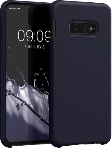 Vista 164 de kwmobile Funda compatible con Samsung Galaxy S9 - Funda de silicona TPU con acabado suave - Blue Reef