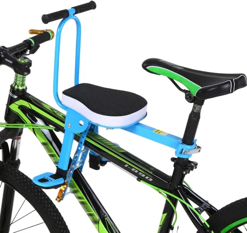 Vista 2 de Liberación rápida Montaje frontal Niños Bicicleta Niños Sillín para Eléctrico