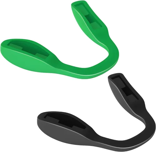 Vista 10 de BLAZERBUCK Pieza de almohadillas de nariz de repuesto para Oakley Crossrange OO9361/Split Shot OO9416/Split Time OO4129/Targetline OO9397 Negro +