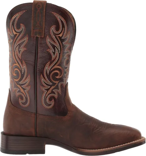 Vista 6 de ARIAT MNS Lasco Ultra Br Top Brrl BRN - Botas occidentales para hombre, Bar Top BrownBarrel Brown