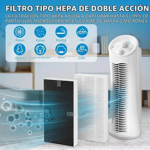 Vista 3 de Filtro de repuesto FRF102B para purificador de aire Febreze, paquete de 2