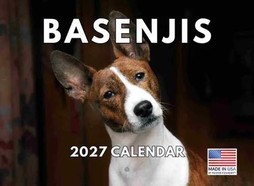 Vista 29 de Calendario mensual de pared Airedale Terrier Dog 2027