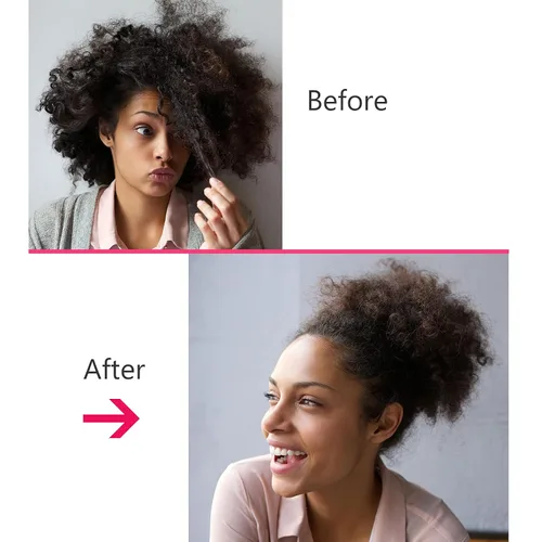 Vista 6 de EBOOT 20 piezas de gomas elásticas de algodón grandes para cabello, bandas para cola de caballo, cintas para la cabeza para cabello grueso, pesado