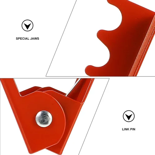 Vista 7 de Yardwe Rose Thorn Stripper Alicates Paquete de 2 cortadores de rebabas de metal con resorte para herramienta de eliminación de espinas de tallo