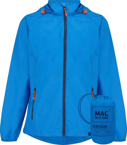 Vista 5 de Mac in a Sac Chaqueta unisex totalmente impermeable transpirable ligera y plegable