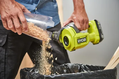 Vista 4 de Ryobi - Aspiradora de Mano 18V - 29 AW - 1000 L/min - 0.85 m3/min - Colector 600 ml - RHV18-0