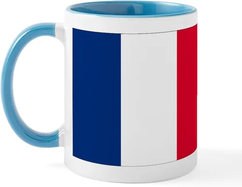 Vista 35 de CafePress Taza de café de cerámica con bandera francesa de 11 oz (11.0 fl oz)