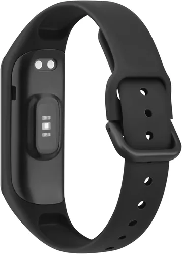 Vista 4 de Wanme Correas de repuesto para Samsung Galaxy Fit 2 Band para mujeres y hombres, paquete de 3 correas deportivas de silicona compatibles con Samsung