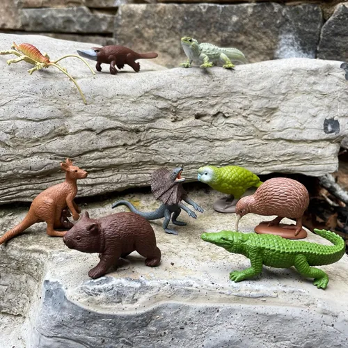 Vista 6 de Safari Ltd. Figuras de juguete del continente australiano Colección TOOB No tóxicas y sin BPA Animales de juguete Adecuadas para edades de 3