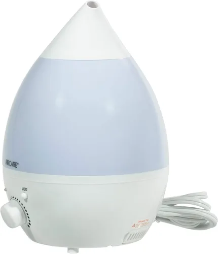 Vista 5 de AIRCARE Humidificador ultrasónico de niebla fría, silencioso, luz LED multicolor, difusor de aceite esencial de terapia de aroma para el hogar