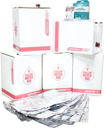 Vista 9 de Emergency Zone Kit de almacenamiento/tratamiento de agua para el hogar de 50 galones