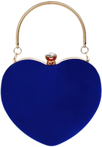 Vista 3 de Sun Kea Bolso de mano con forma de corazón para mujer, bolso de mano elegante, bolso de hombro