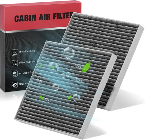 Vista 15 de BDFHYK 2 filtros de aire de cabina CF10136 con carbón activado compatibles con Chevy Uplander 2005-2009, Venture 2001-2005, compatibles con Buick