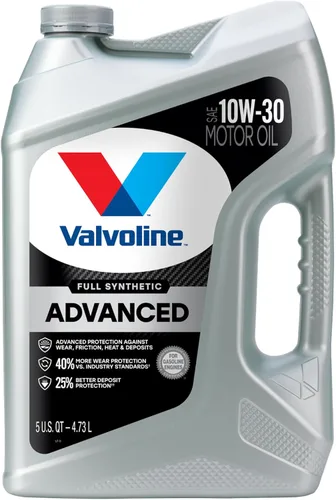 Vista 183 de Valvoline SynPower Full aceite sintético para motor, 1 Cuarto de galón, Ambar