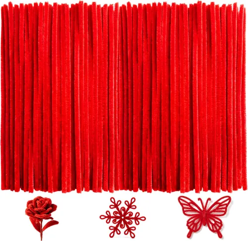 Vista 7 de Limpiapipas Suministros de Artesanía Tallos de chenilla para manualidades de bricolaje Purpurina dorada+plata